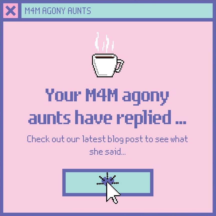 Your agony aunts have replied... 